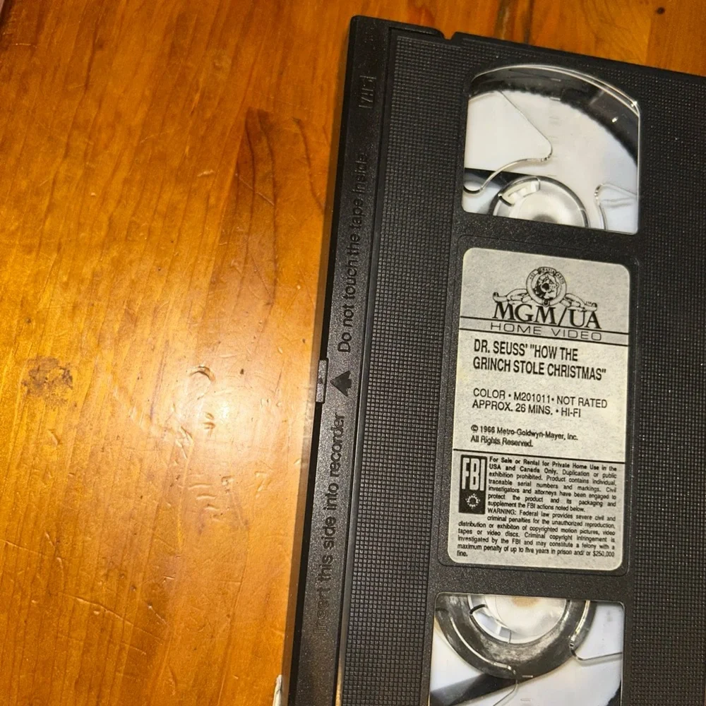 How the‎ Grinch Stole Christmas VHS